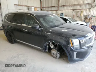 2020 Kia Telluride SX with VIN 5XYP5DHC9LG022230, listed as a Copart auction lot 51284225 with 114,659 mi miles and Salvage Title. Bid and sale history available at DreamBid. Image 4.