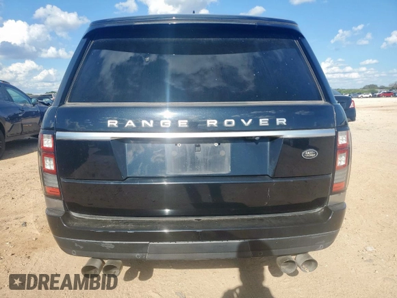 2017 Land Rover Range Rover with VIN SALGS2FE2HA353555, listed as a Copart auction lot 62909565 with 109,494 mi miles and Clean title. Bid and sale history available at DreamBid. Image 6.