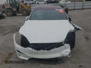 2023 Tesla Model X with VIN 7SAXCBE53PF380665, listed as a Copart auction lot 50799755 with Not Provided miles and Salvage Title. Bid and sale history available at DreamBid. Image 5.