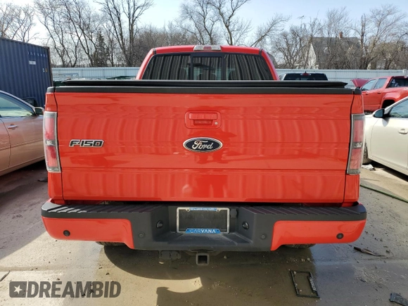 2011 Ford F-150 XL with VIN 1FTFX1ET5BFB10346, listed as a Copart auction lot 52493765 with 123,176 mi miles and Clean title. Bid and sale history available at DreamBid. Image 6.