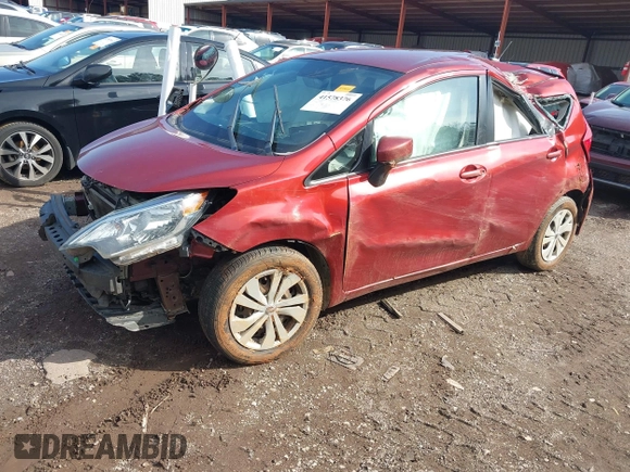 2017 Nissan Note SV with VIN 3N1CE2CP7HL368809, listed as a IAAI auction lot 41578376 with 129,023 mi miles and . Bid and sale history available at DreamBid. Image 2.