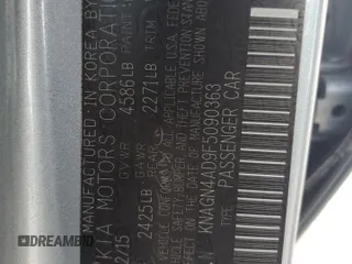 2015 Kia Optima EX z VIN KNAGN4AD9F5090363, wystawiony jako Copart lot #53523145 z przebiegiem 120 956 mil mil oraz Szkoda całkowita • Salvage title. Historia ofert i sprzedaży dostępna na DreamBid. Obrazek 12.