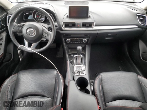 2015 Mazda 3 S Grand Touring with VIN JM1BM1M35F1226268, listed as a Copart auction lot 49725155 with 63,938 mi miles and Salvage Title. Bid and sale history available at DreamBid. Image 8.