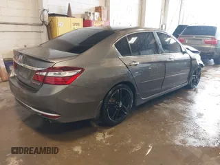 2016 Honda Accord Sport with VIN 1HGCR2F56GA192029, listed as a IAAI auction lot 42370827 with 76,679 mi miles and . Bid and sale history available at DreamBid. Image 4.