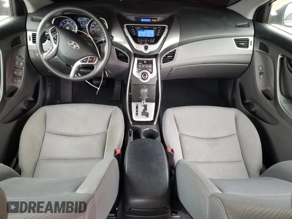 2012 Hyundai Elantra Limited with VIN KMHDH4AE7CU260576, listed as a Copart auction lot 57250045 with 148,418 mi miles and Salvage title. Bid and sale history available at DreamBid. Image 8.