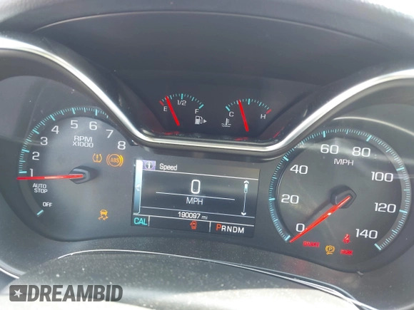 2016 Chevrolet Impala LT with VIN 2G1105SA9G9188002, listed as a IAAI auction lot 42183179 with 190,097 mi miles and . Bid and sale history available at DreamBid. Image 7.