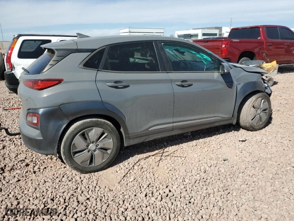 2019 Hyundai Kona Electric Ultimate with VIN KM8K53AG4KU029869, listed as a Copart auction lot 46502675 with 35,999 mi miles and Salvage Title. Bid and sale history available at carsss.com. Image 3.