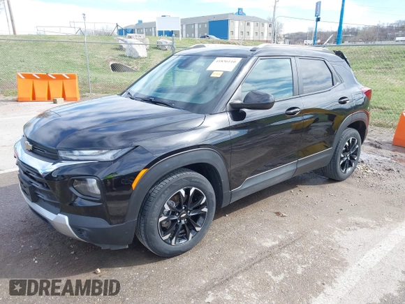 2022 Chevrolet TrailBlazer LT with VIN KL79MPS20NB117671, listed as a IAAI auction lot 41836110 with 67,919 mi miles. Bid and sale history available at carsss.com. Image 17.