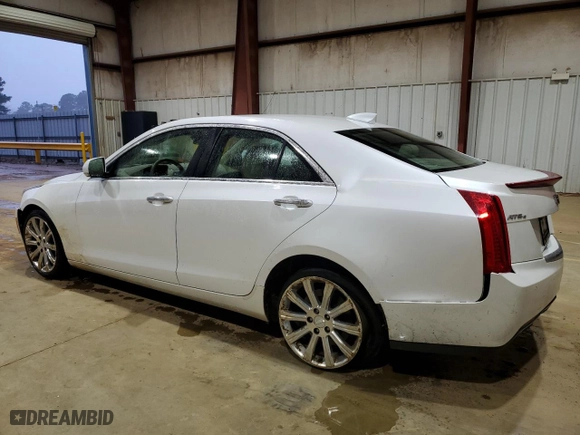 2016 Cadillac ATS Sedan Luxury Collection AWD with VIN 1G6AH5SX7G0150902, listed as a Copart auction lot 47352005 with 149,163 mi miles and Salvage Title. Bid and sale history available at carsss.com. Image 2.