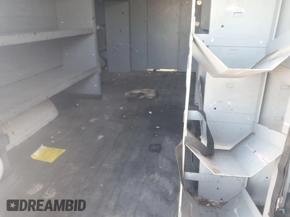2018 Chevrolet Express Cargo with VIN 1GCWGBFG9J1180581, listed as a IAAI auction lot 42613465 with 109,468 mi miles and . Bid and sale history available at DreamBid. Image 15.