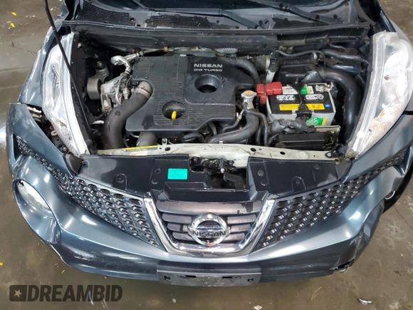 2012 Nissan Juke SL with VIN JN8AF5MV6CT127977, listed as a Copart auction lot 45726105 with 86,437 mi miles and Salvage Title. Bid and sale history available at carsss.com. Image 12.