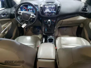 2014 Ford Escape Titanium with VIN 1FMCU9JX8EUC41088, listed as a Copart auction lot 52568435 with 114,907 mi miles and Salvage Title. Bid and sale history available at DreamBid. Image 8.