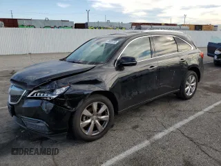 2016 Acura MDX w/Advance with VIN 5FRYD4H91GB042897, listed as a Copart auction lot 70005733 with 0 mi miles and Salvage Title. Bid and sale history available at carsss.com. Image 1.
