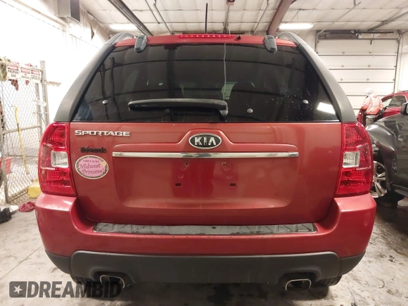 2010 Kia Sportage LX with VIN KNDKG3A40A7727753, listed as a IAAI auction lot 41615255 with 73,869 mi miles and . Bid and sale history available at carsss.com. Image 16.