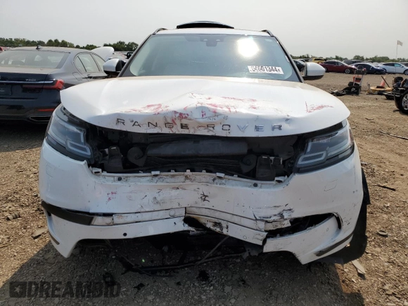 2019 Land Rover Range Rover Velar S with VIN SALYB2EN9KA219669, listed as a Copart auction lot 64601344 with 0 mi miles and Salvage Title. Bid and sale history available at carsss.com. Image 5.