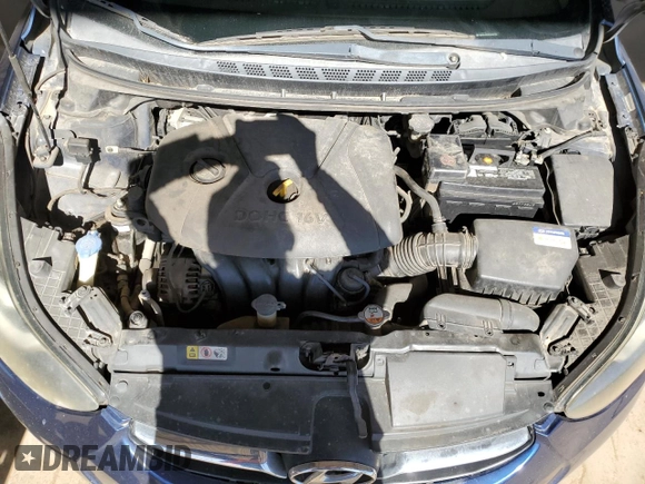 2013 Hyundai Elantra GLS with VIN KMHDH4AE4DU559122, listed as a Copart auction lot 62220825 with 183,220 mi miles and Clean title. Bid and sale history available at DreamBid. Image 11.