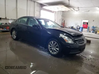 2007 Infiniti G35 Journey with VIN JNKBV61E67M721657, listed as a Copart auction lot 55496735 with 139,690 mi miles and Salvage Title. Bid and sale history available at DreamBid. Image 4.