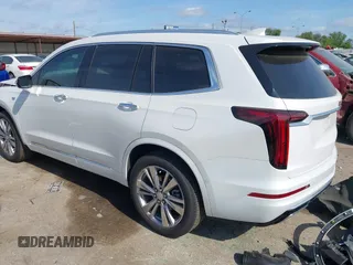 2024 Cadillac XT6 FWD Premium Luxury with VIN 1GYKPCRS9RZ726694, listed as a IAAI auction lot 42057522 with 19,312 mi miles and . Bid and sale history available at DreamBid. Image 3.