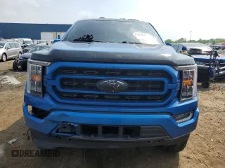 2021 Ford F-150 XL with VIN 1FTFW1E58MKE48631, listed as a Copart auction lot 61409595 with 36,388 mi miles and Salvage title. Bid and sale history available at DreamBid. Image 5.