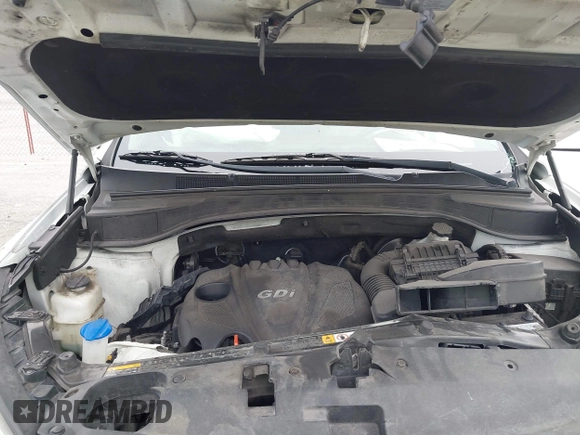 2014 Hyundai Santa Fe with VIN 5XYZU3LB9EG229255, listed as a IAAI auction lot 42407410 with 201,523 mi miles and . Bid and sale history available at DreamBid. Image 10.
