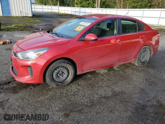 2019 Kia Rio S with VIN 3KPA24AB0KE207732, listed as a Copart auction lot 41453155 with 35,639 mi miles and Salvage Title. Bid and sale history available at carsss.com. Image 1.