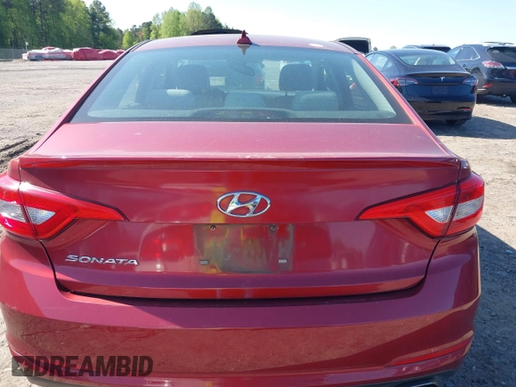 2016 Hyundai Sonata 2.4L SE with VIN 5NPE24AF7GH334761, listed as a IAAI auction lot 41979132 with 139,854 mi miles. Bid and sale history available at carsss.com. Image 16.