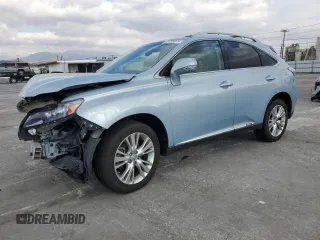 2011 Lexus RX with VIN JTJBC1BA4B2420697, listed as a Copart auction lot 43733975 with 116,160 mi miles and Salvage Title. Bid and sale history available at carsss.com. Image 1.