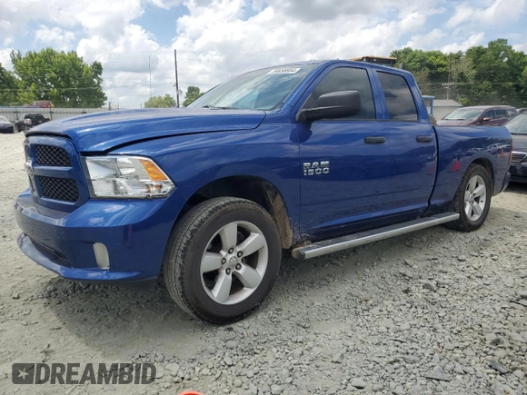 2016 Ram 1500 Tradesman with VIN 1C6RR6FG2GS108274, listed as a Copart auction lot 59658884 with 195,365 mi miles and Salvage title. Bid and sale history available at DreamBid. Image 1.