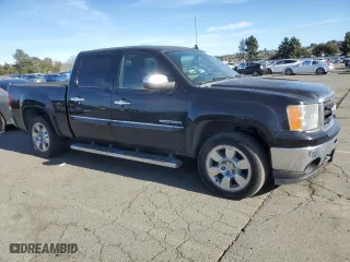 2011 GMC Sierra 1500 SLE with VIN 3GTP1VE03BG183085, listed as a Copart auction lot 46174105 with 118,192 mi miles and Salvage Title. Bid and sale history available at carsss.com. Image 4.