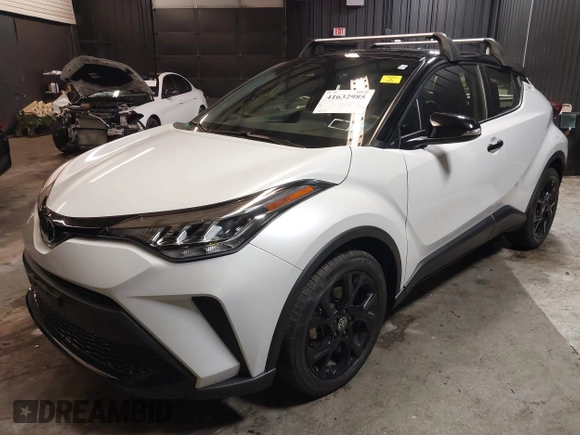 2022 Toyota C-HR XLE with VIN JTNKHMBX8N1136201, listed as a IAAI auction lot 41632985 with 16,278 mi miles. Bid and sale history available at carsss.com. Image 19.