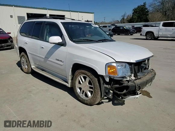 2006 GMC Envoy Denali with VIN 1GKET63M762190296, listed as a Copart auction lot 46691595 with 128,985 mi miles and Salvage Title. Bid and sale history available at carsss.com. Image 11.