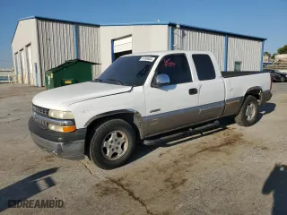 2002 Chevrolet Silverado 1500 LS with VIN 1GCEC19W52Z335294, listed as a Copart auction lot 74769404 with 320,583 mi miles and Salvage Title. Bid and sale history available at carsss.com. Image 1.