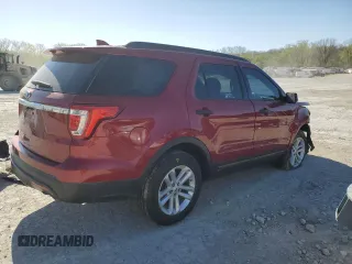 2017 Ford Explorer with VIN 1FM5K7B84HGB62661, listed as a Copart auction lot 53050855 with 106,320 mi miles and Salvage title. Bid and sale history available at DreamBid. Image 3.