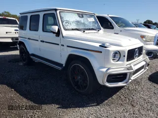 2023 Mercedes-Benz G 63 AMG with VIN W1NYC7HJ7PX470925, listed as a Copart auction lot 74537454 with Not Provided miles and Non Repairable. Bid and sale history available at DreamBid. Image 4.