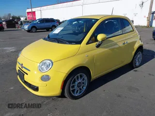 2014 FIAT 500 Pop with VIN 3C3CFFAR2ET205524, listed as a IAAI auction lot 41429598 with 61,965 mi miles. Bid and sale history available at carsss.com. Image 17.