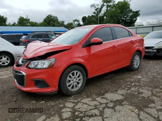 2018 Chevrolet Sonic LT with VIN 1G1JD5SH5J4116273, listed as a Copart auction lot 59928905 with 56,203 mi miles and Salvage title. Bid and sale history available at DreamBid. Image 1.