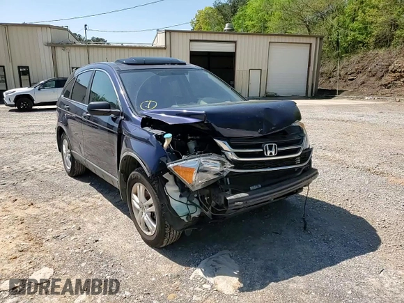2011 Honda CR-V EX with VIN 5J6RE3H5XBL013277, listed as a Copart auction lot 52311245 with 253,885 mi miles and Salvage Title. Bid and sale history available at DreamBid. Image 11.