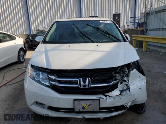 2016 Honda Odyssey EX-L with VIN 5FNRL5H60GB044127, listed as a Copart auction lot 50626715 with Not Provided miles and Non Repairable. Bid and sale history available at carsss.com. Image 5.