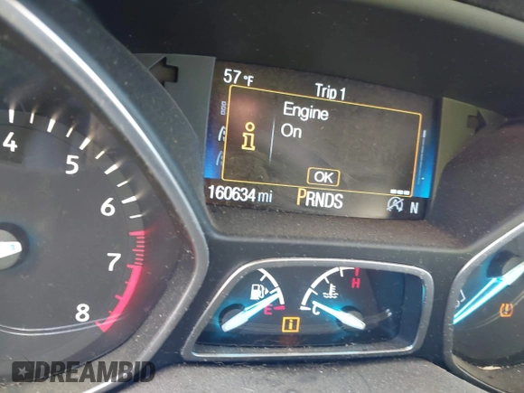 2017 Ford Escape SE with VIN 1FMCU0GD1HUE75697, listed as a IAAI auction lot 42077385 with 160,634 mi miles and . Bid and sale history available at DreamBid. Image 15.