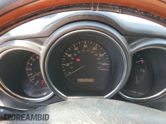 2005 Lexus RX 330 with VIN JTJGA31U550053411, listed as a Copart auction lot 53860305 with 302,850 mi miles and Salvage Title. Bid and sale history available at carsss.com. Image 9.