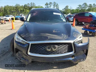 2019 Infiniti QX50 LUXE with VIN 3PCAJ5M1XKF137405, listed as a Copart auction lot 51800765 with 67,585 mi miles and Salvage Title. Bid and sale history available at carsss.com. Image 5.