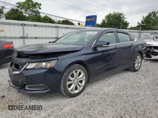 2016 Chevrolet Impala LT with VIN 2G1115S3XG9117356, listed as a Copart auction lot 60134095 with 127,849 mi miles and Salvage title. Bid and sale history available at DreamBid. Image 1.