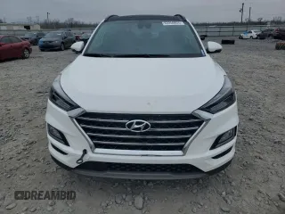 2021 Hyundai Tucson Ultimate with VIN KM8J33AL8MU371486, listed as a Copart auction lot 43250025 with 41,760 mi miles and Salvage title. Bid and sale history available at DreamBid. Image 5.