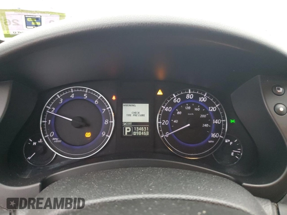 2011 Infiniti EX Journey with VIN JN1AJ0HR2BM852434, listed as a Copart auction lot 83782084 with 134,631 mi miles and Salvage Title. Bid and sale history available at DreamBid. Image 9.
