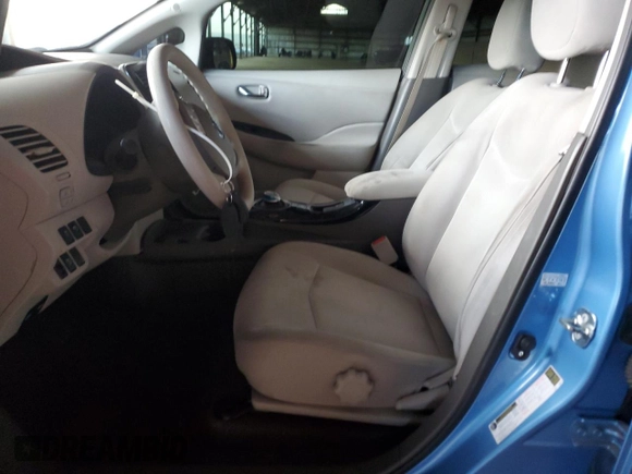 2011 Nissan LEAF SL with VIN JN1AZ0CPXBT001891, listed as a Copart auction lot 87545915 with 100,430 mi miles and Clean Title. Bid and sale history available at carsss.com. Image 7.