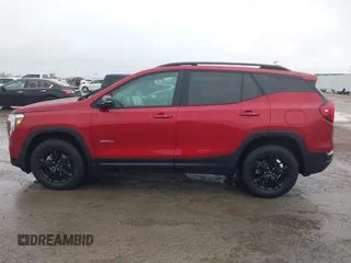 2024 GMC Terrain AT4 with VIN 3GKALYEG1RL386030, listed as a IAAI auction lot 41617586 with 9,658 mi miles and . Bid and sale history available at carsss.com. Image 14.