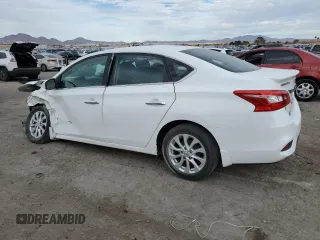 2019 Nissan Sentra S with VIN 3N1AB7AP8KY259530, listed as a Copart auction lot 46111275 with 34,438 mi miles and Salvage Title. Bid and sale history available at DreamBid. Image 2.