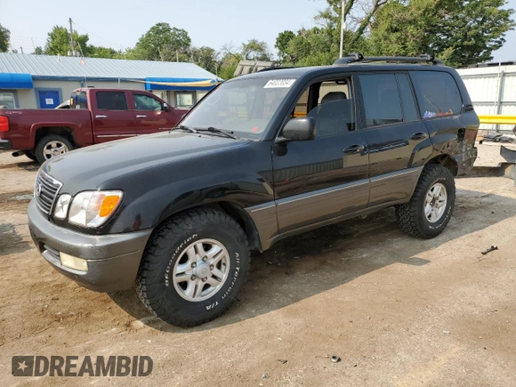 1998 Lexus LX 470 z VIN JT6HT00W0W0022045, wystawiony jako Copart lot #64022034 z przebiegiem 207 846 mil mil oraz Szkoda całkowita • Salvage title. Historia ofert i sprzedaży dostępna na DreamBid. Obrazek 1.