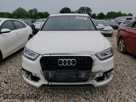 2015 Audi Q3 2.0T Premium Plus with VIN WA1EFCFS8FR005640, listed as a Copart auction lot 56639663 with 85,279 mi miles. Bid and sale history available at carsss.com. Image 5.