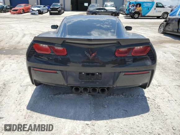 2015 Chevrolet Corvette 2LT with VIN 1G1YD2D76F5102501, listed as a Copart auction lot 56935254 with 104,595 mi miles and Clean Title. Bid and sale history available at carsss.com. Image 6.